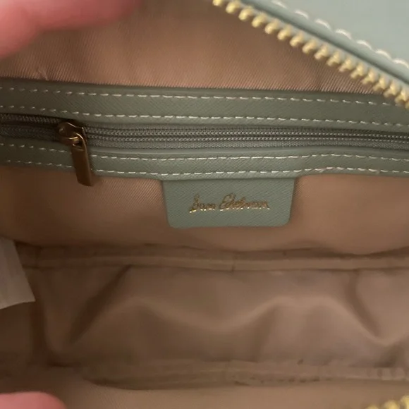 Green Leather Shoulder Bag - Picture 5 of 5